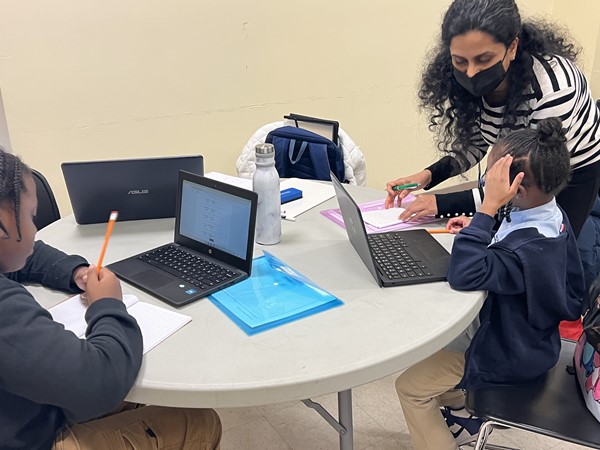 Students receive High Impact Tutoring